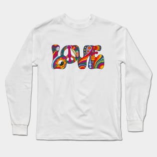 Psychedelic Love Long Sleeve T-Shirt